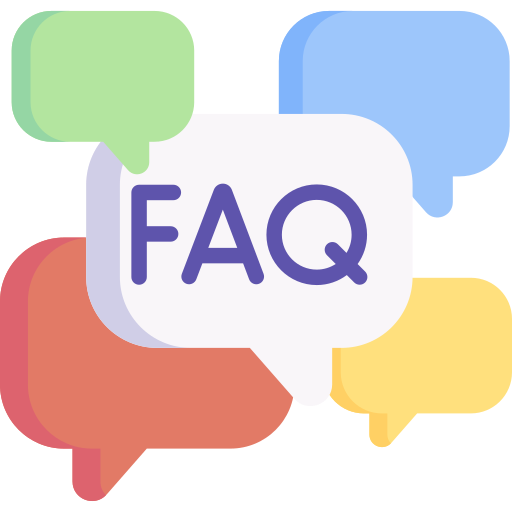 faq boy with logos